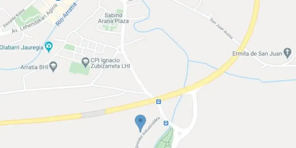 Location map of Estarta Join Innovation, S.L. in Igorre (Bizkaia)